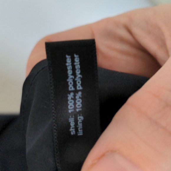 Long navy dress skirt with pockets - Picture 5 of 7